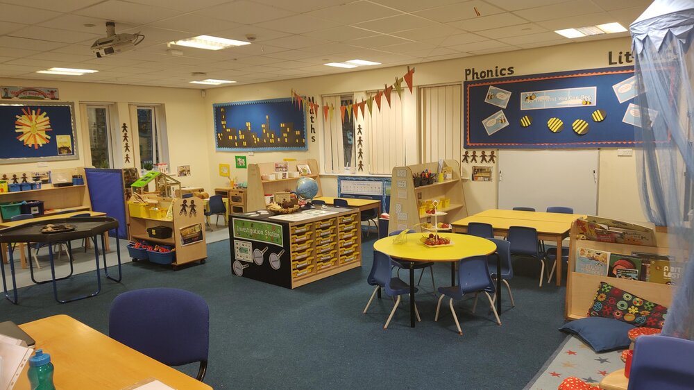 Class Reception Triangle CE Primary School
